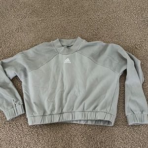 Adidas cropped crewneck